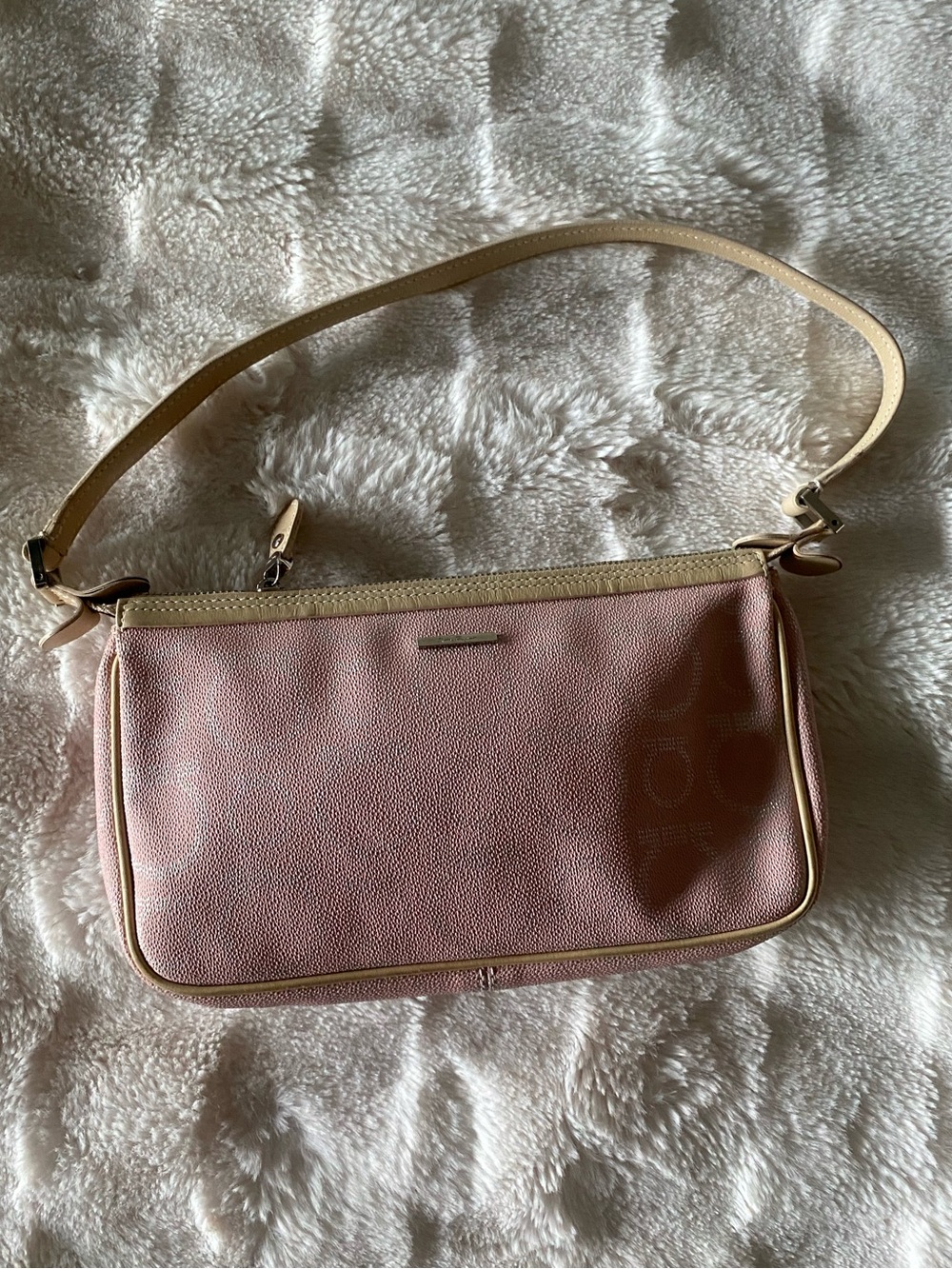 Ferragamo Vintage Pink Shoulder Bag!